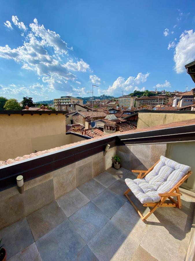 Magic Place Bergamo! Relax Apartment With Terrace In The Heart Of The City Luaran gambar