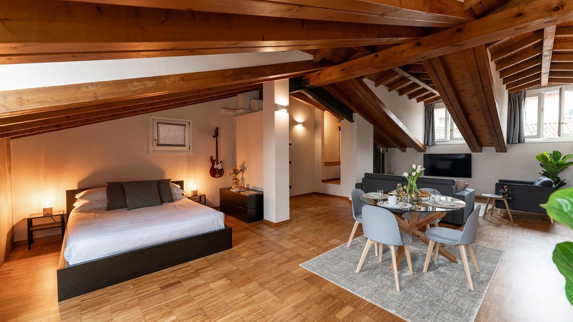 Magic Place Bergamo! Relax Apartment With Terrace In The Heart Of The City Luaran gambar